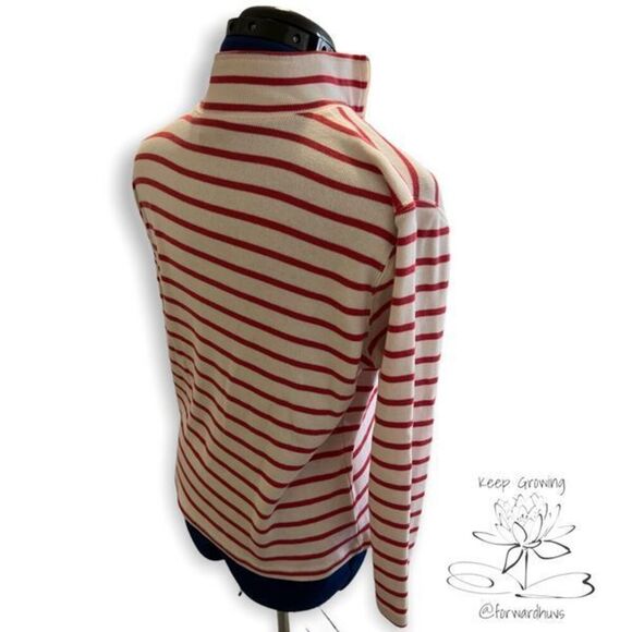 LL Bean Women’s 1/4 Zip Long Sleeve Shirt - Size Medium | READ - Picture 4 of 12